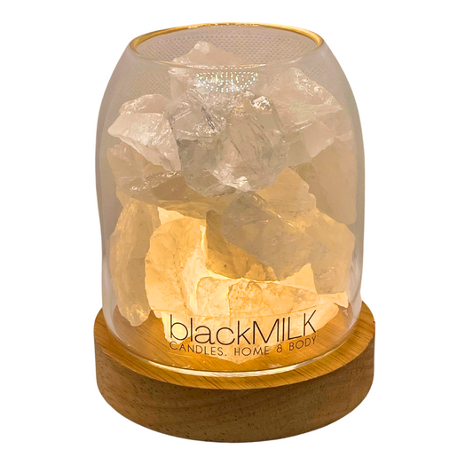 Wellness Crystal Light Diffuser - Clear Quartz