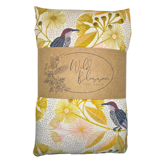 Wild Blossom Heat Pack - Yellow Bird